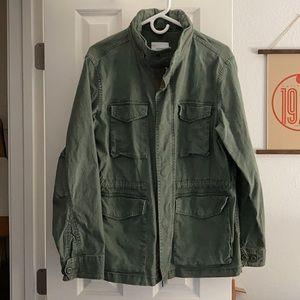 Old Navy military style canvas jacket Men’s M